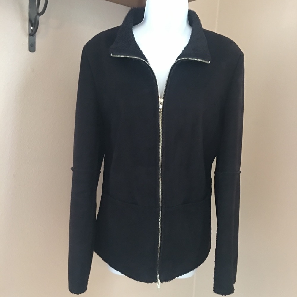 🛍SALE🛍 Larry Levine Faux Suede Jacket